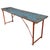 Mid 20th Century Vintage Folding Blue Work Table For Sale - Image 5 of 9