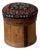 Pouf Box Lined with Kilim, 1890s For Sale