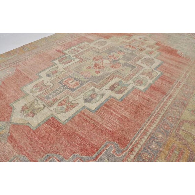 Neutral Earth Tones Vintage Rug For Sale - Image 10 of 10