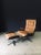 1960s Set of Mid-Century Modern Leather Lounge Chair and Ottoman, Germany, 1960s For Sale - Image 5 of 18