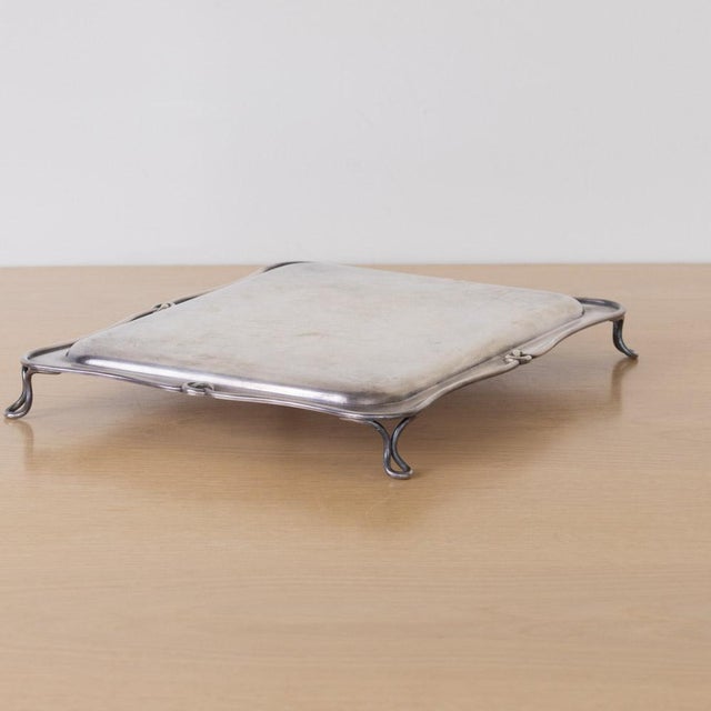 1940s French Silver Loop Tray For Sale - Image 14 of 14
