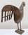Metal 1940's French Folk Art Welded Sheet Iron 21" Tall Chicken Sculpture For Sale - Image 7 of 12