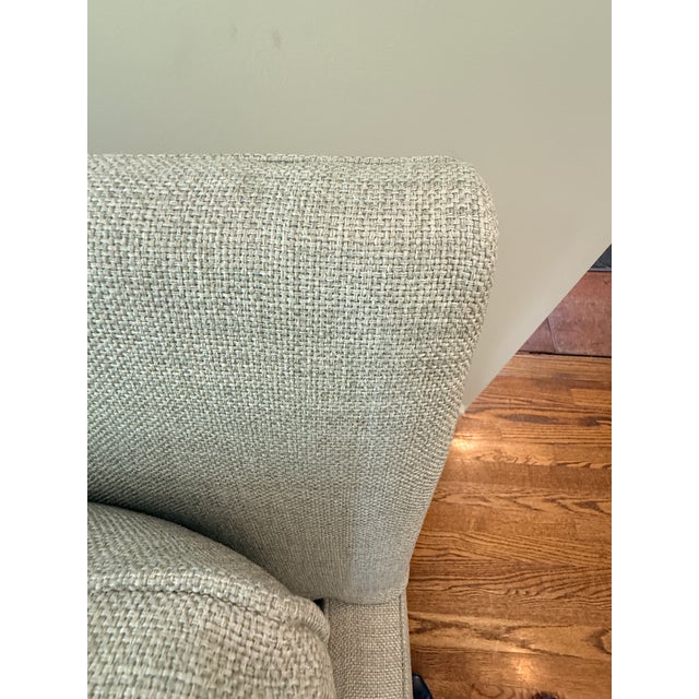 Wood Like New Vanguard Riverside Two Piece Sectional For Sale - Image 7 of 8