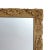 Gold Hand-Carved Wooden Rectangular Mirror, Spain, 1970s For Sale - Image 4 of 5