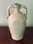 Early 20th Century Antique Rustic European Hand Painted Pottery Jug With Handles For Sale - Image 5 of 11