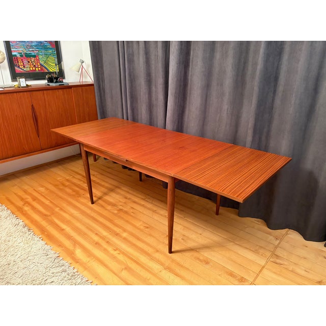 Mid-Century Modern Large German Teak Table from Lübke, 1960s For Sale - Image 3 of 16