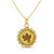 Contemporary 1/4OZ Queen Elizabeth Canadian Maple Leaf Necklace with Rope Bezel 16" For Sale - Image 3 of 4