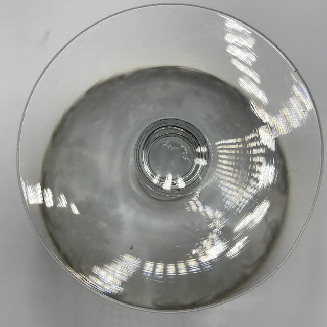 Gold Tiffin Franciscan Champagne/Sherbet Glasses Etched Rambling Rose - Set of 5 For Sale - Image 8 of 13