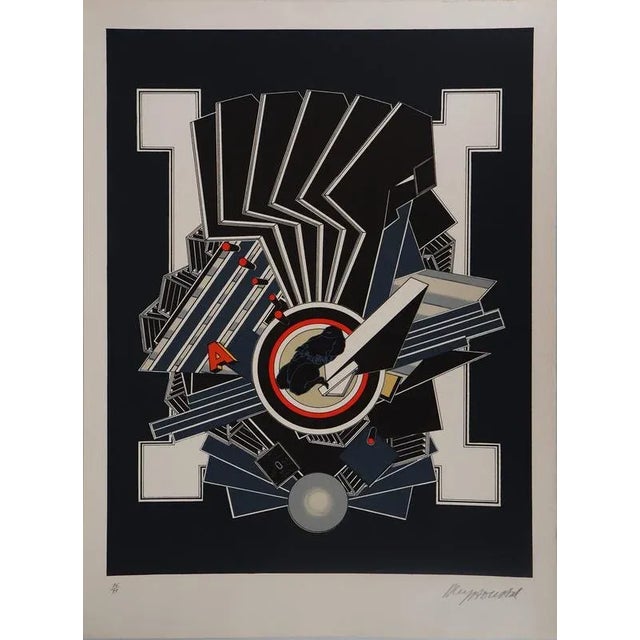 Alain Le Yaouanc, Meliastenibis, Lithograph For Sale - Image 5 of 5