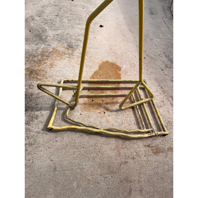 1990s Monumental Signed Barrett DeBusk “Walking Bod “ Steel Sculpture - 90” High For Sale - Image 12 of 12
