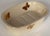 1980s 1970's Akahashi Japan Gold Gilt Porcelain Butterfly Motif Soap Dish For Sale - Image 5 of 12