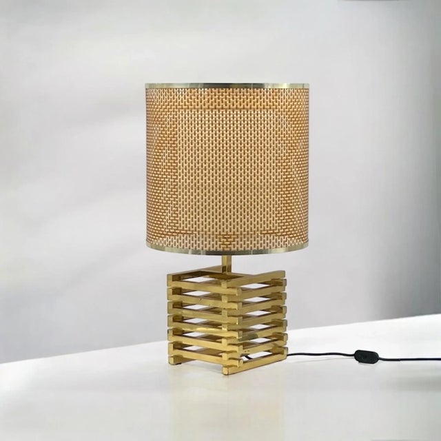 Large Spiga Lamp in Brass by Enrico Tronconi for Tronconi, 1960s For Sale - Image 10 of 12