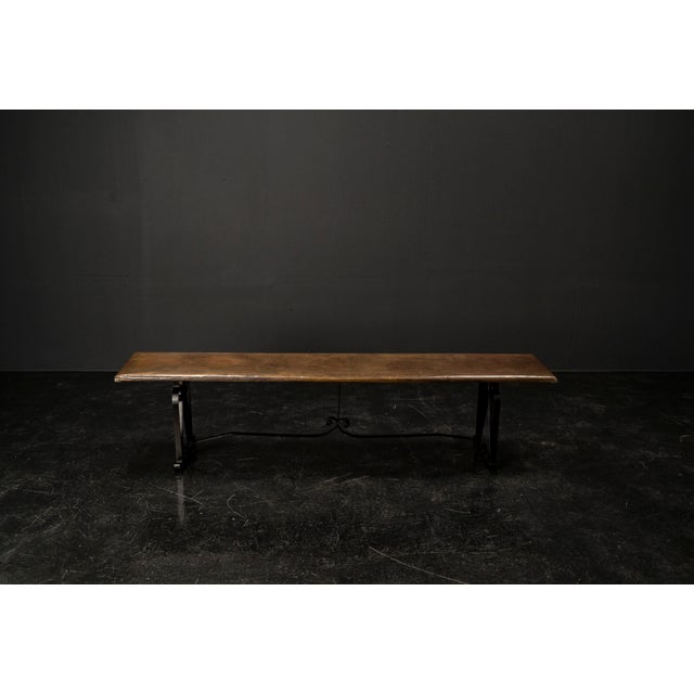 Handcrafted Copper-Clad Bench, 1920s For Sale - Image 9 of 18