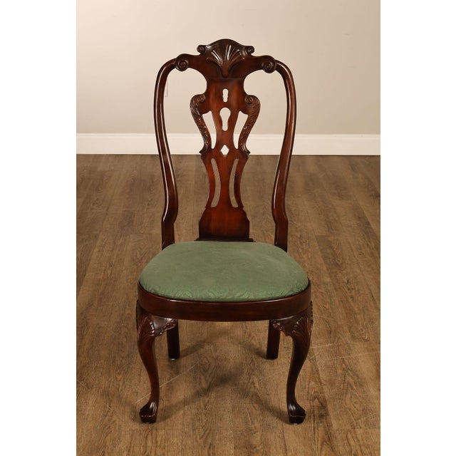 Henredon 'Rittenhouse Square' Set of Six Mahogany Dining Chairs For Sale - Image 18 of 18