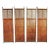 Vintage Bamboo Screen Panels- Set of 4 For Sale