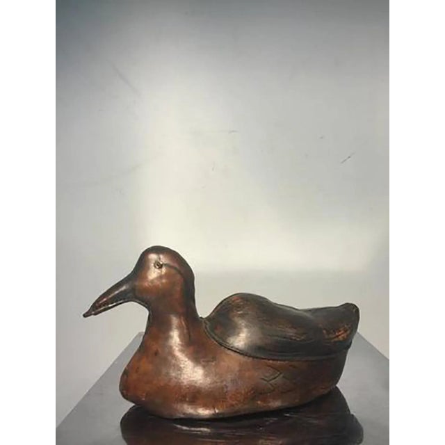 Abercrombie & Fitch 1950s Abercrombie & FitchLeather Duck by Abercrombie and Fitch For Sale - Image 4 of 5