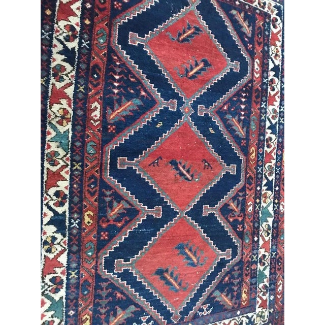Textile Antique Kurdish Rug For Sale - Image 7 of 16