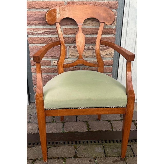 Vintage Wooden Armchair from Selva, 1980s For Sale - Image 11 of 11