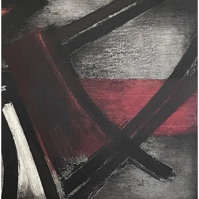 Pierre Soulages, Etching II, 1952, Original Engraving For Sale - Image 5 of 6
