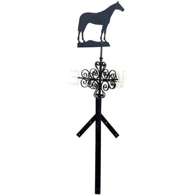 Early 20th Century Antique American Iron Horse Weathervane, Nashville Tn For Sale - Image 13 of 13