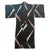 Japonisme Vintage Japanese Silk Meisen Kimono with Geometrical Design For Sale - Image 3 of 11