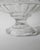 Vintage Footed Bowl in Floral Pressed Glass, 1960s For Sale - Image 5 of 12
