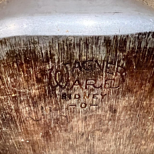 Metal 1960s Wagner Ware Magnalite 4265 Oval Roaster Lidded Dutch Oven For Sale - Image 7 of 12