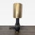 Visual Comfort Visual Comfort Armato Modern Black Table Lamp With Brass Shade For Sale - Image 4 of 8
