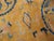 Stunning Gold Background Color With Cute Details of Chinese Culture Antique Rug For Sale - Image 4 of 9