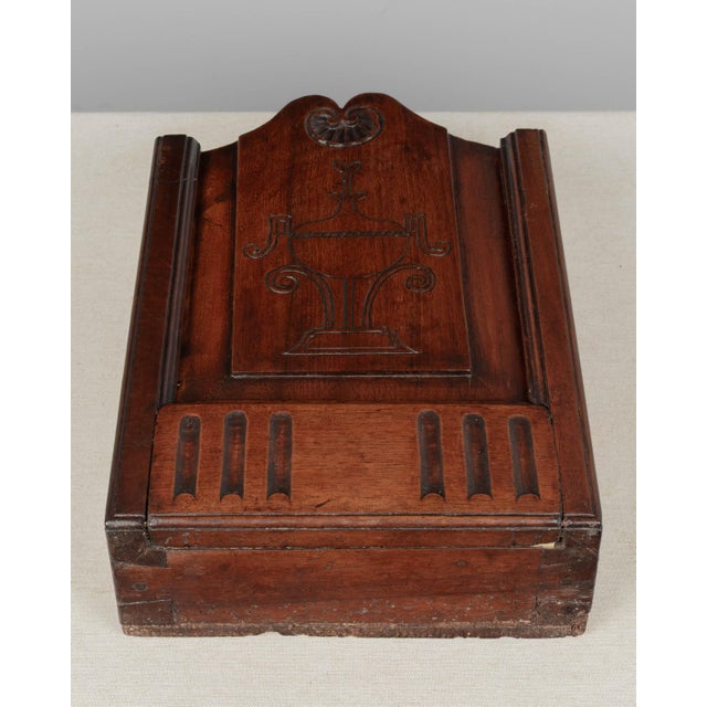 Wood 19th Century French Provencal Decorative Box or Fariniere For Sale - Image 7 of 9