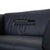 322 Two-Seater Black Sofa from Rolf Benz For Sale - Image 5 of 10