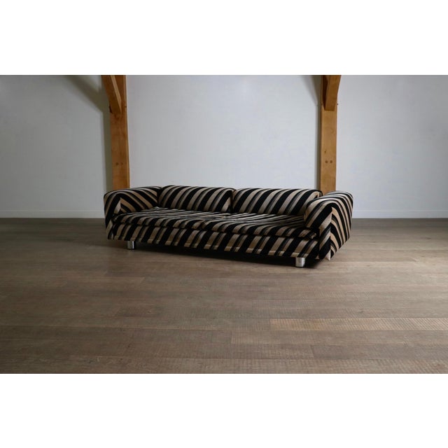 Diplomat Sofa by Howard Keith for HK Furniture, 1972 For Sale - Image 9 of 9