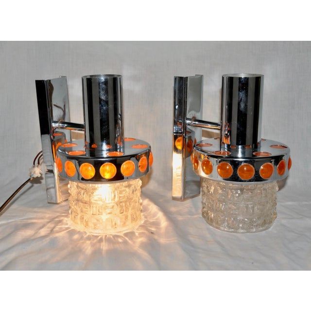 Mid-Century Modern Dutch Sconces from Raak, 1970s, Set of 2 For Sale - Image 3 of 10