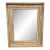 Rustic Pine Wood Wall Mirror For Sale