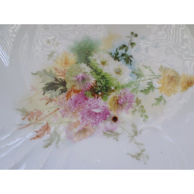 Carl Tielsch Ct German Porcelain Serving Bowl With Handles For Sale - Image 4 of 7