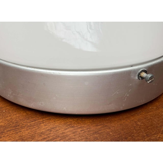 Mid-Century Modern Minimalist Flush Mount from SLO Sähköliikkeiden Oy Finland, 1960s For Sale - Image 9 of 17