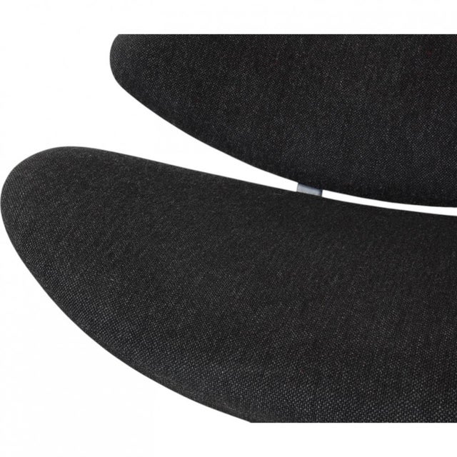 Corna Chair in Gray Hallingdal Fabric by Erik Jørgensen For Sale - Image 15 of 18