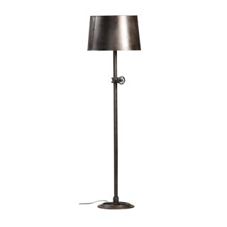 Industrial Iron Floor Lamp For Sale