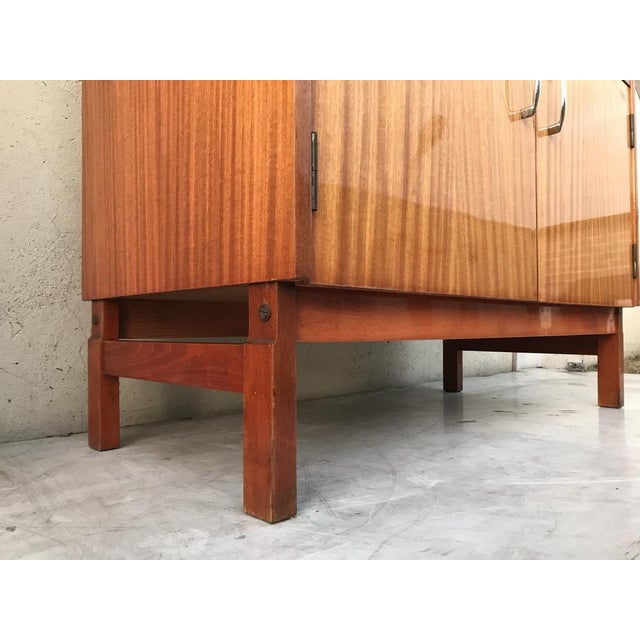 Bookshelf-Librarian with Veneer from Olsztyn Furniture Factory, 1970s For Sale - Image 15 of 18