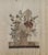 Gold Biedermeier Floral Painting Embroidery For Sale - Image 8 of 9