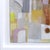 Textile Rooftop Views - Framed Original Contemporary Cityscape Acrylic Painting on Canvas by Maria C Bernhardsson For Sale - Image 7 of 9