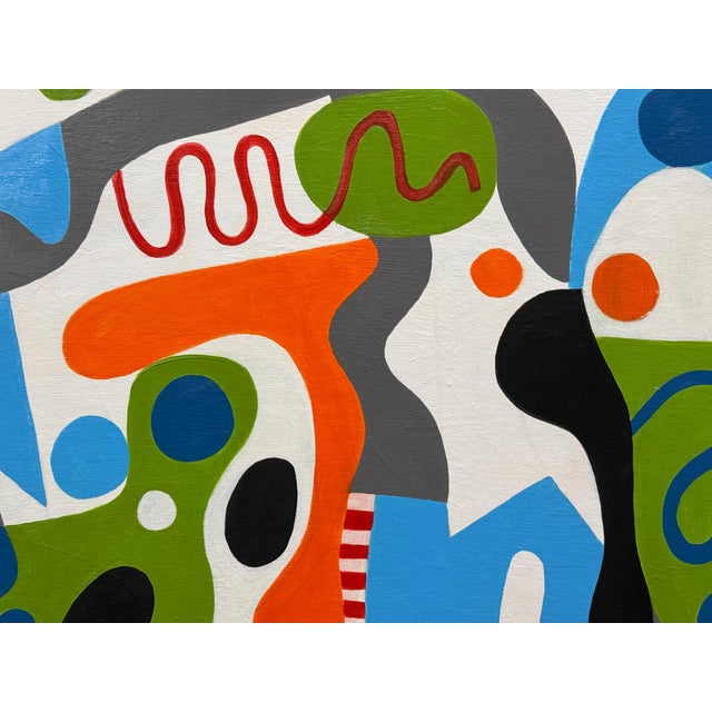 2020 Vibrant Abstract by Noted Palm Springs Artist Gary Janis For Sale - Image 11 of 12