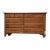 1990s Cherry Shaker Style Long 62” Dresser For Sale