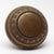 Brass door knob with a concentric egg & dart design. It is part of the M-15500 group. The manufacturer and exact date of...