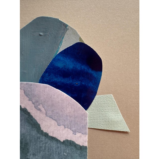 Paper "Superbloom 2" Original Mixed-Media Collage on Paper by Zac Woodiel For Sale - Image 7 of 9