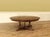 Traditional 80 to 102 Oversized Walnut Planked Jupe Table With Self-Storing Leaves Seats 8-12 People For Sale - Image 3 of 18