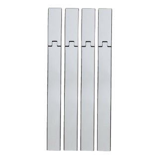 Italian 4-Piece ‘Gronda’ Wall Mirror + Coat Rack by Luciano Bertoncini, 1972 For Sale