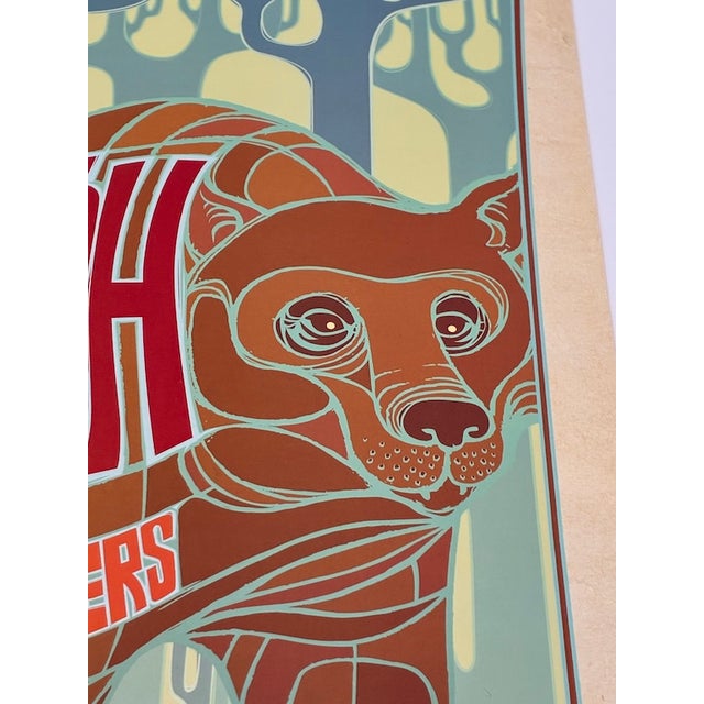 Brown Tom Petty 21st Century "Mudcrutch) Rare Event Poster Fillmore Auditorium San Francisco 2016 For Sale - Image 8 of 8