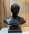 Ebony Italian Patinated Bronze Signed Bust of Sappho For Sale - Image 8 of 13