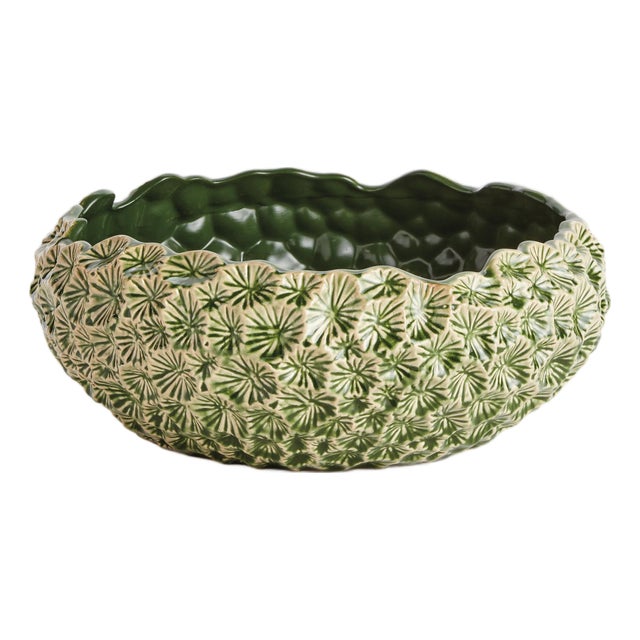 Aster Light Green Decorative Bowl Large For Sale